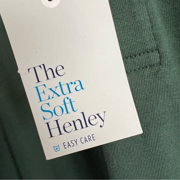 Henley long sleeve Size Medium NEW - Picture 6 of 6